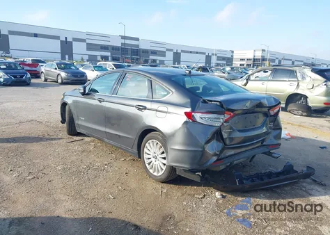 2016 Ford Fusion Hybrid Se из США, поврежденный, VIN 3FA6P0LU0GR404016
